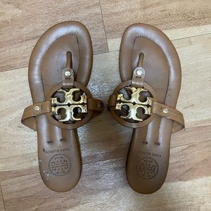 Tory Burch metal miller sandals